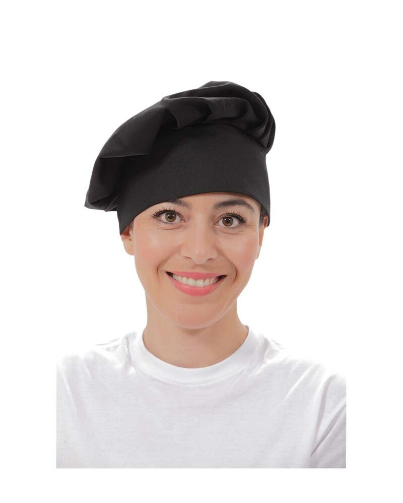 μονόχρωμο σκούφο Σεφ Emil της Uniform μαύρος