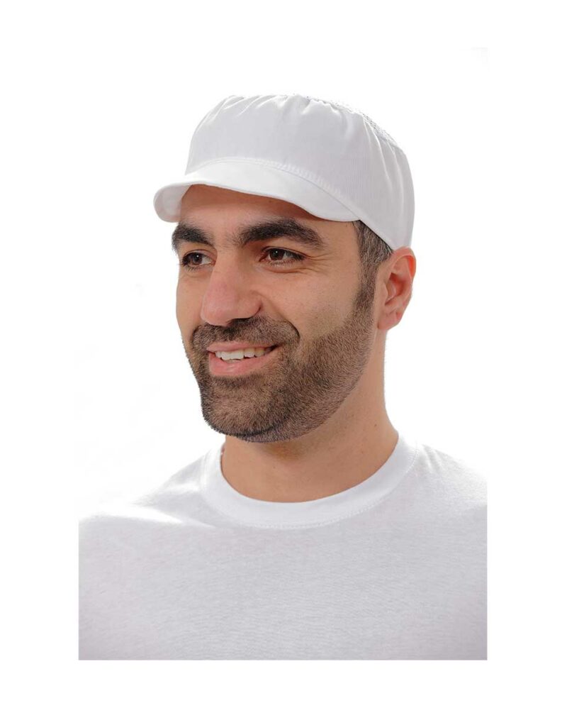 Ανδρικό καπέλο κουζίνας 6421 της Uniform λευκό