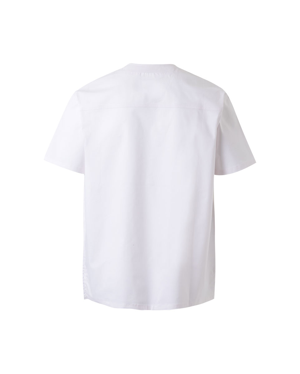 535206S-White-07-2 Μπλούζα νοσηλευτική ελαστική 535206S - Velilla