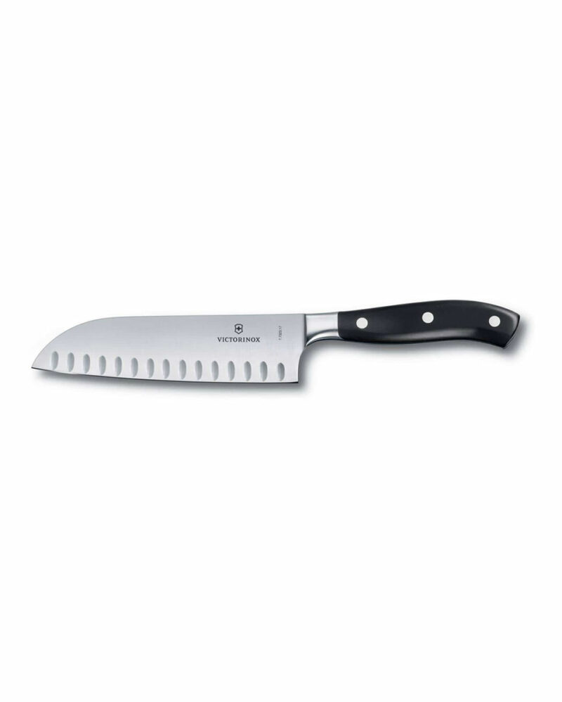 Μαχαίρι Santoku μονοκόμματο με αυλακώσεις 17 εκ. της Victorinox
