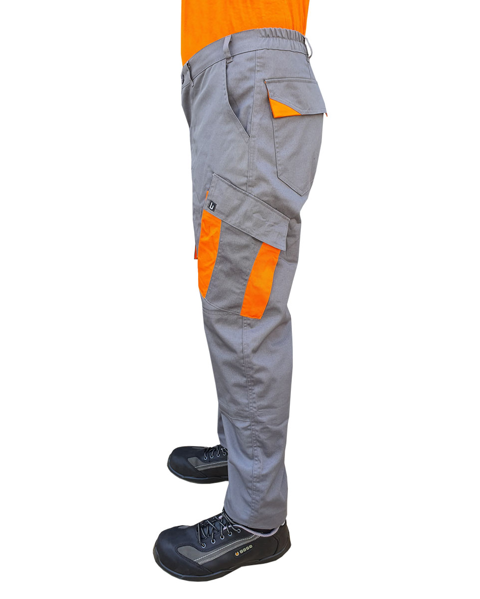 Exreme-Gri-2 Παντελόνι εργασίας Xtreme - Uniform