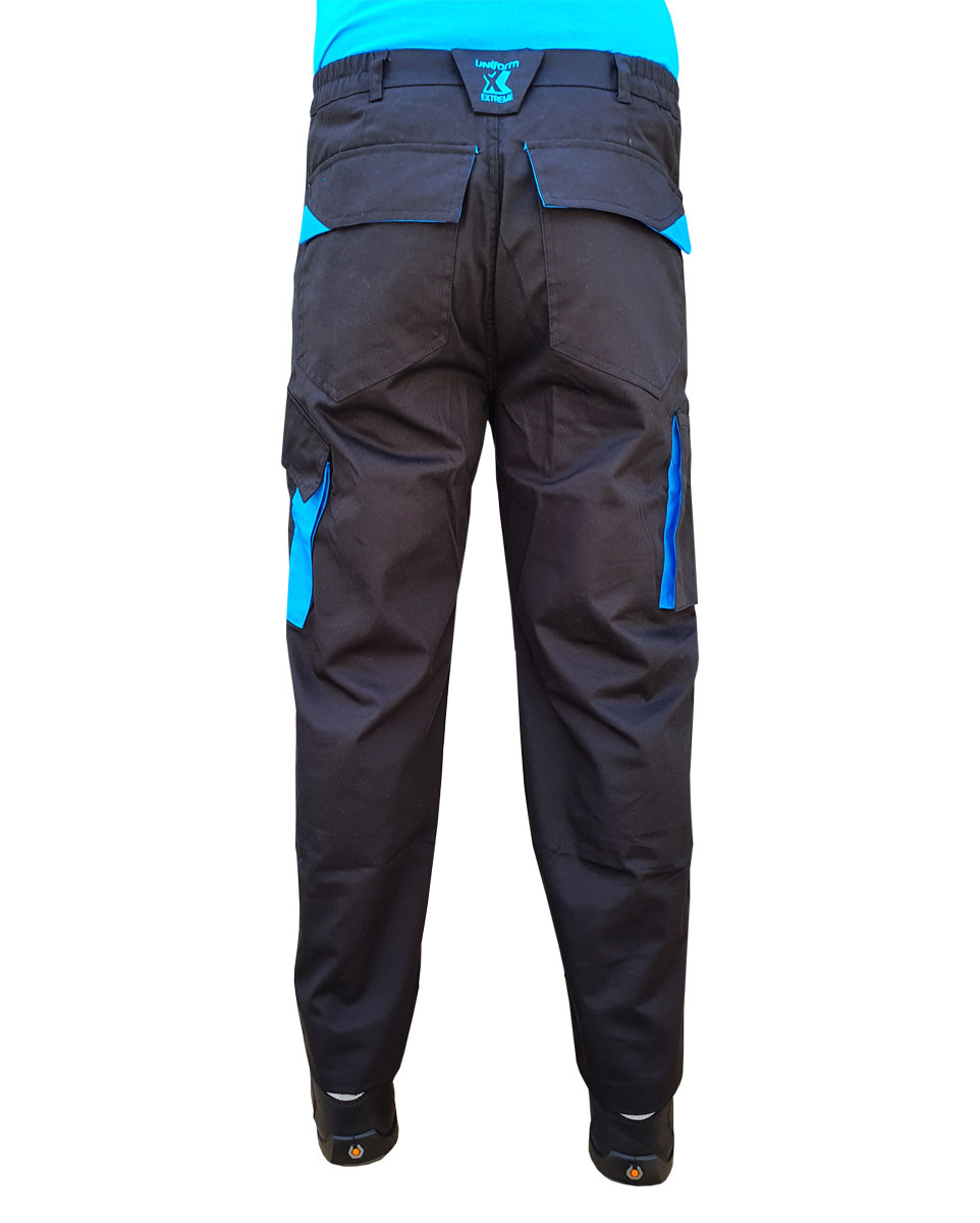 Extreme-Mauro-4 Παντελόνι εργασίας μαύρο Xtreme – Uniform