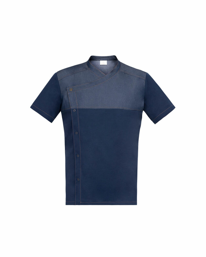 σακάκι σεφ slim fit Lapo της Giblor's μπλέ