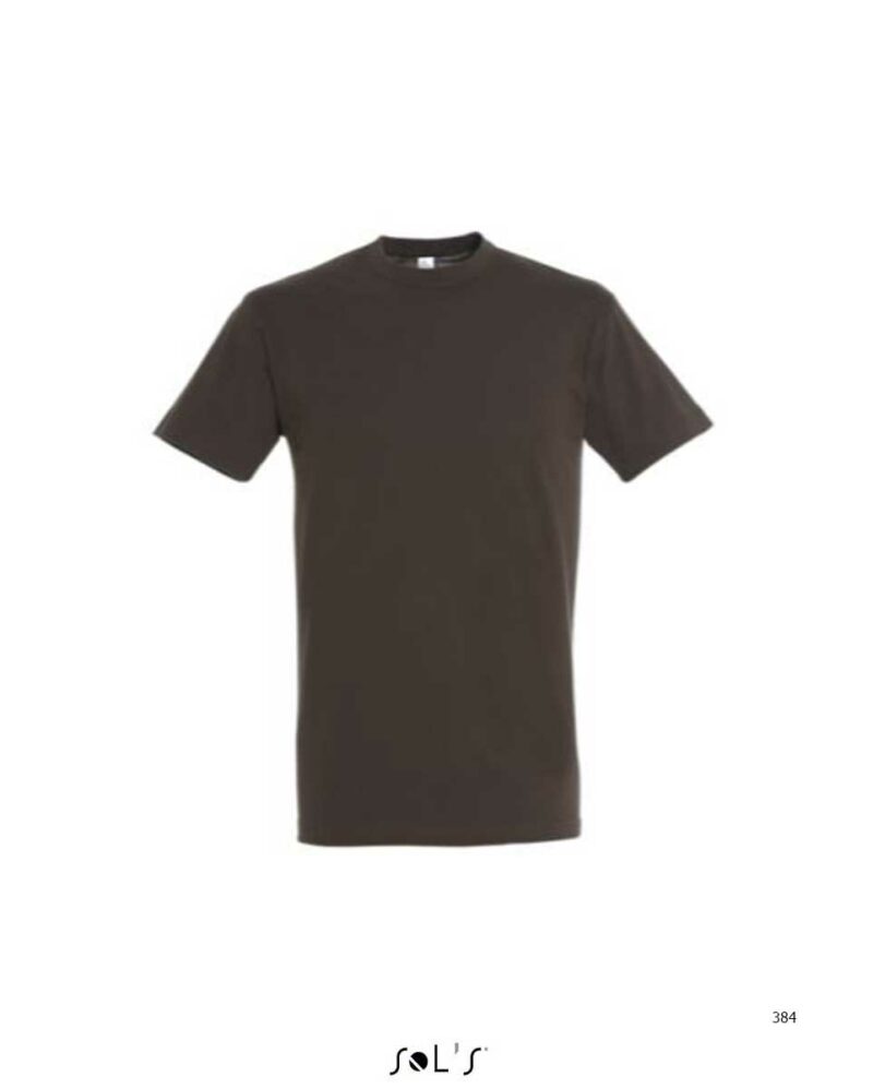 Μπλούζα Unisex καφέ κοντομάνικη Regent Sol's