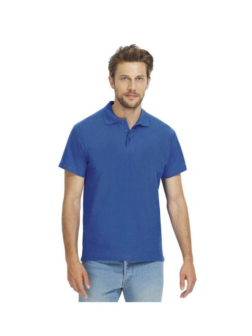 Ανδρική μπλούζα polo Spring II της Sol’s μπλέ