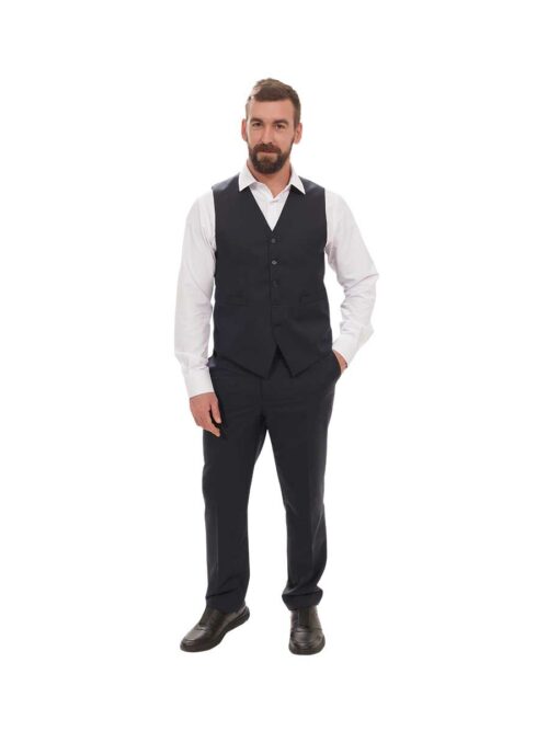 Γιλέκο ανδρικό James της Uniform μαύρο