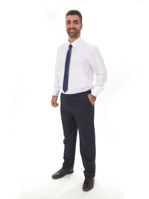 Παντελόνι Ανδρικό Τεριλέν Kevin της Uniform μαύρο