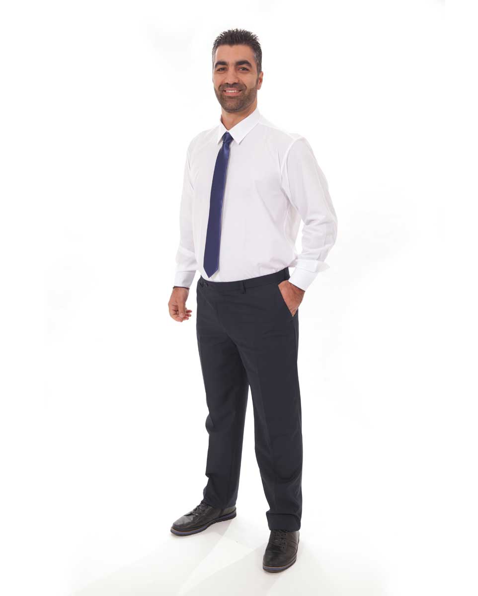 Panteloni-Terilen-1.Jpg Παντελόνι Ανδρικό Τεριλέν Kevin της Uniform μαύρο