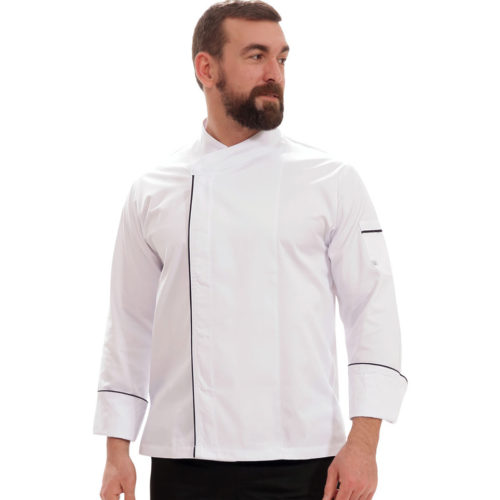 Unisex μακρυμάνικο σακάκι σεφ 1000 της Uniform