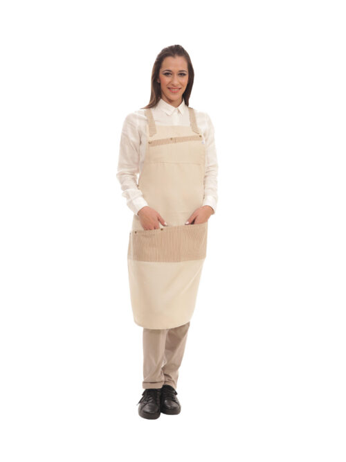 Ποδιάς λαιμού Natura X της Uniform μπεζ